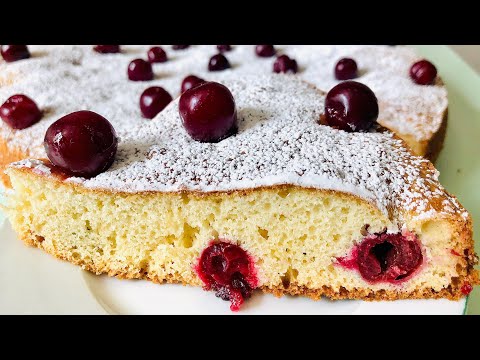 ალუბლის პეროგი • Cherry Cake